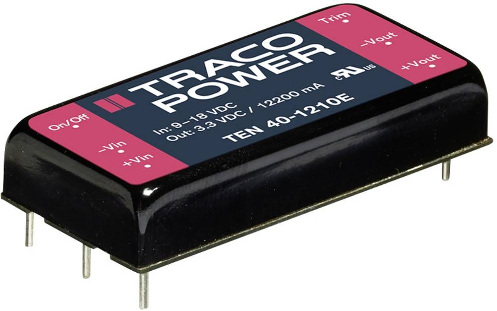 TracoPower TEN 40-2411E DC/DC-Wandler, Print 8A 40W Anzahl Ausgänge: