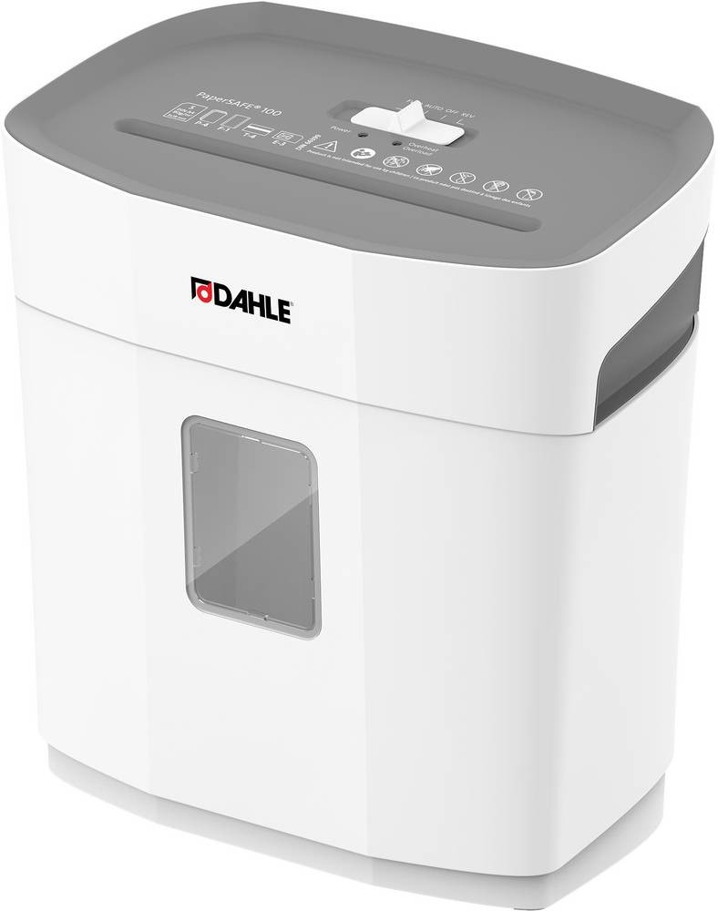 Dahle PaperSAFE 100 paper shredder Cross shredding 70 dB 22 cm Grey,