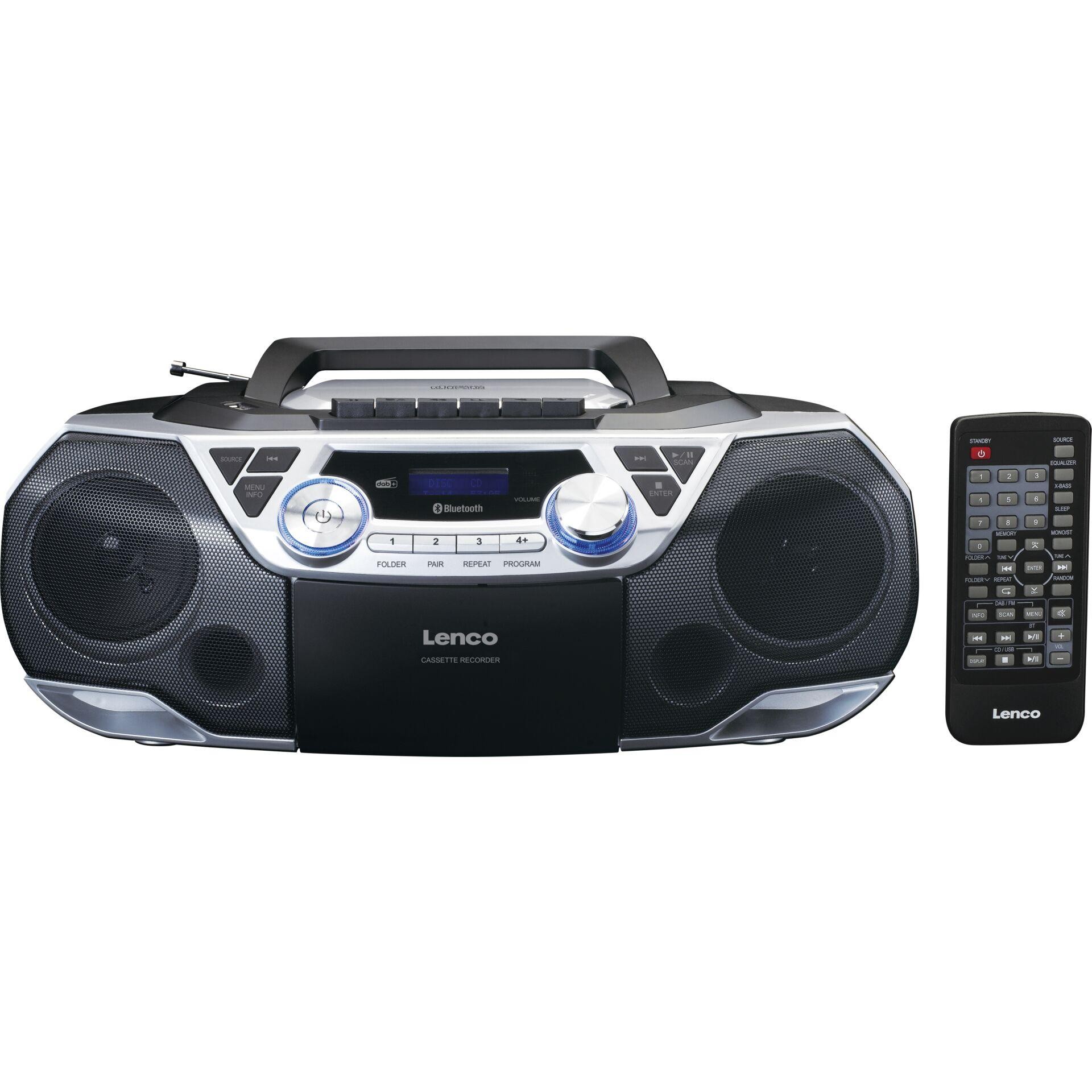 Lenco SCD-720SI radio Portable Digital Black, Silver - Lenco SCD-