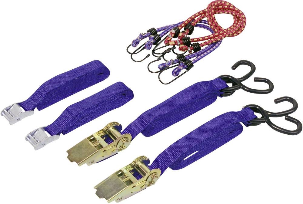 Unitec 815061 Sicherungsgurte Sortiment Zugkraft LC Niederzurren (