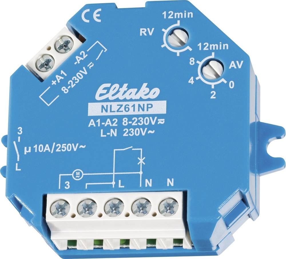 Eltako 61100704 NLZ61NP-UC Nachlaufschalter 230 V/AC 1 St.
