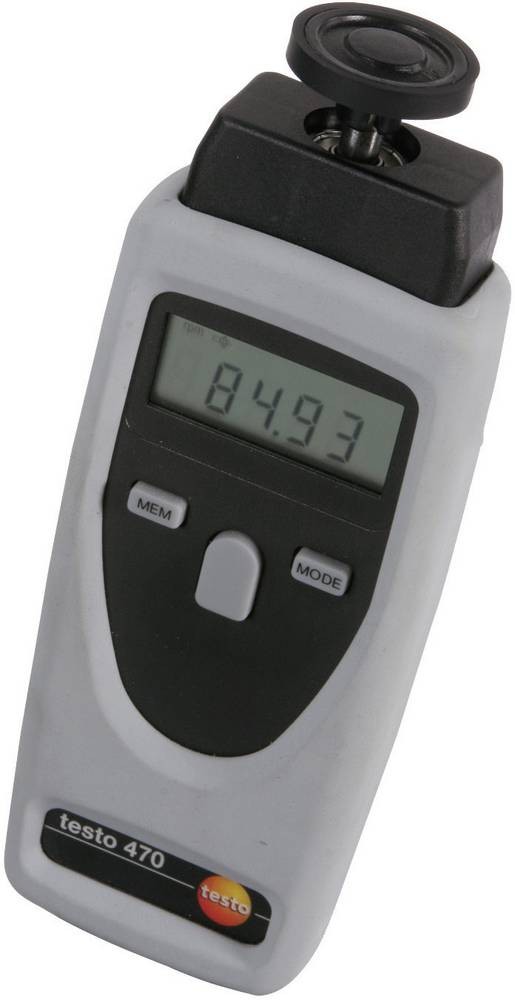Testo 0563 0470 Drehzahlmesser optisch, mechanisch 1 - 19999 U/min 1 -