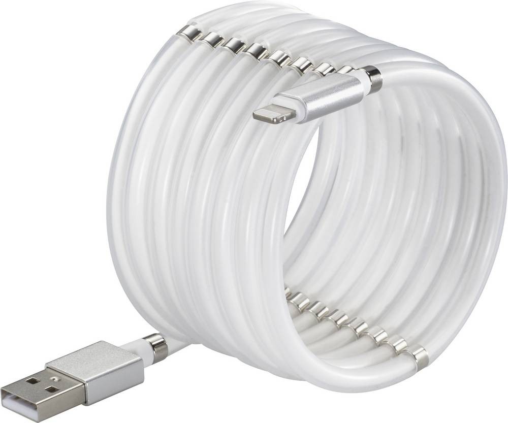 Renkforce TO-6897012 lightning cable 1 m White - Renkforce TO-6897012,