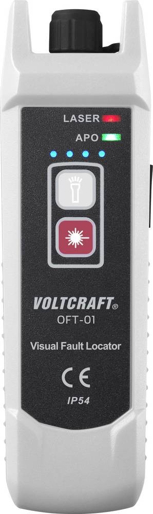 VOLTCRAFT Glasfaserprüfgerät VC-11371835 OFT-01 network