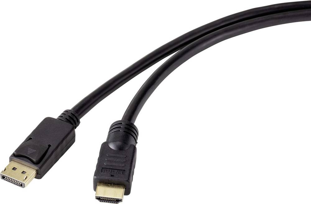 Renkforce RF-4581870 HDMI cable 10 m HDMI Type A (Standard) Black -
