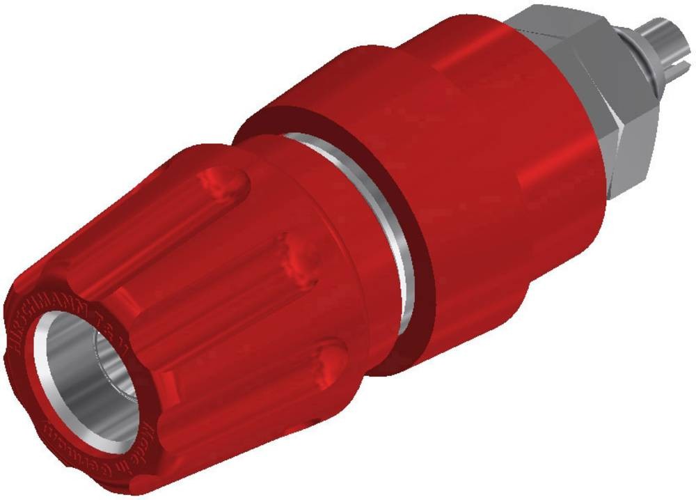 Hirschmann Test & Measurement PKNI 10 B Polklemme Rot 63A 1 pc(s)