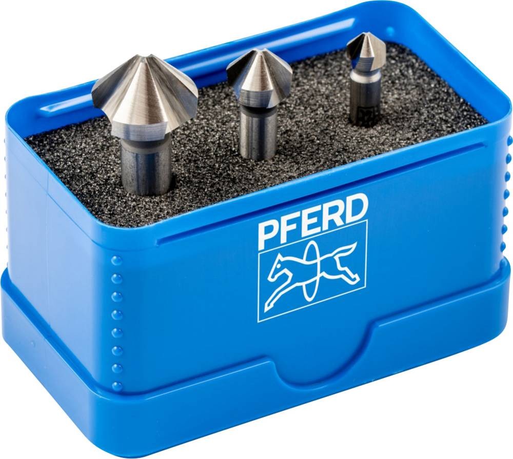 PFERD TOOLS SET KES HSS DIN 335 C90° 3 25202152 Kegelsenker-Set 6.3