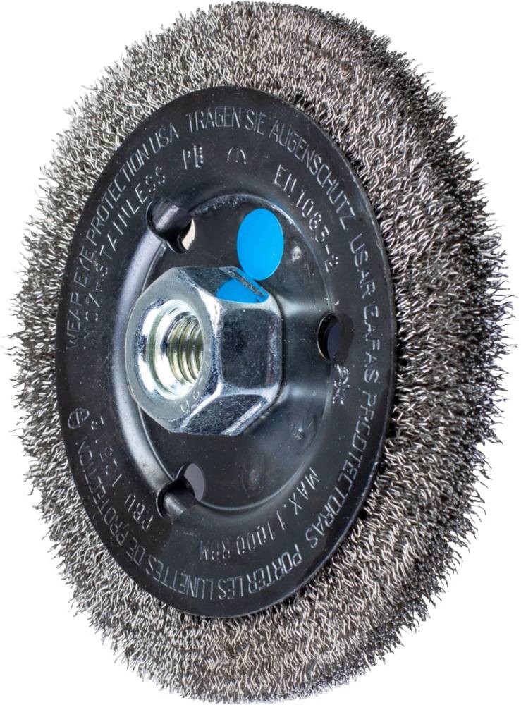 PFERD TOOLS Rundbürste ungezopft RBU Ø 125 x 12mm M14 Edelstahl-