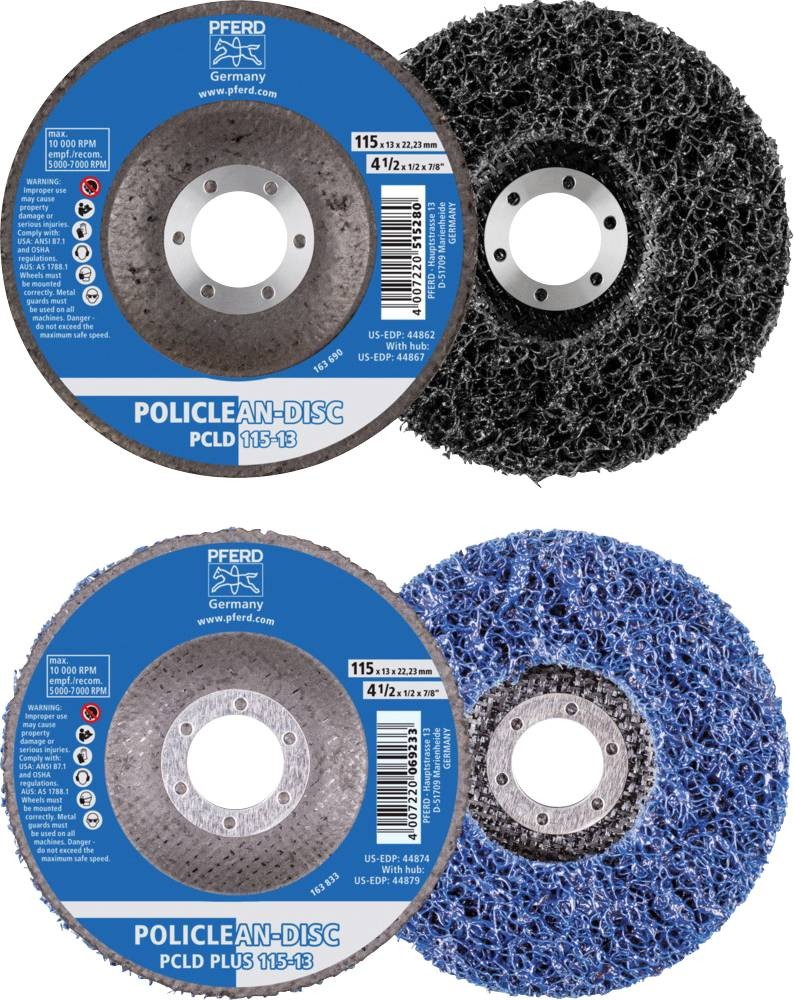 PFERD TOOLS 44698004 POLICLEAN PLUS PCLD Reinigungsvlies Ø 125 x 13m