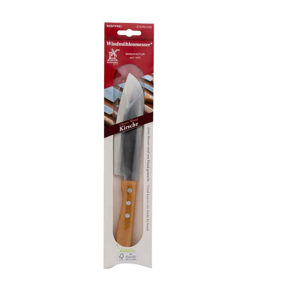 Herder Windmühlen Messer 1940625020002 Santoku Kochmesser-Kirschbaum