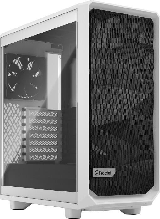 Fractal Design Meshify 2 Compact - schwarz/weiß - Clear Tempered