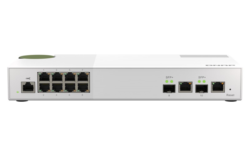 QNAP QSW-M2108R-2C network switch Managed L2 2.5G Ethernet (100/1000/