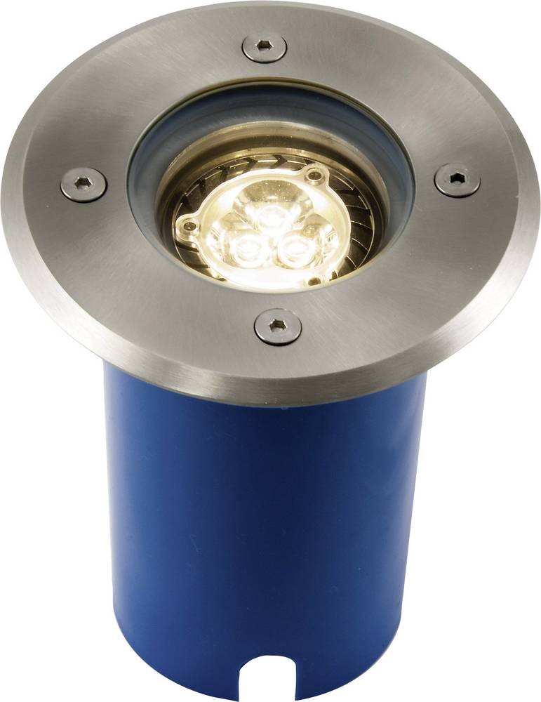 Heitronic Potsdam 36850 Bodeneinbauleuchte GU10 LED 7W argent