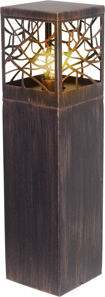 Brilliant 46394/55 Whitney Außenstandleuchte Glühlampe E27 60W Rost-