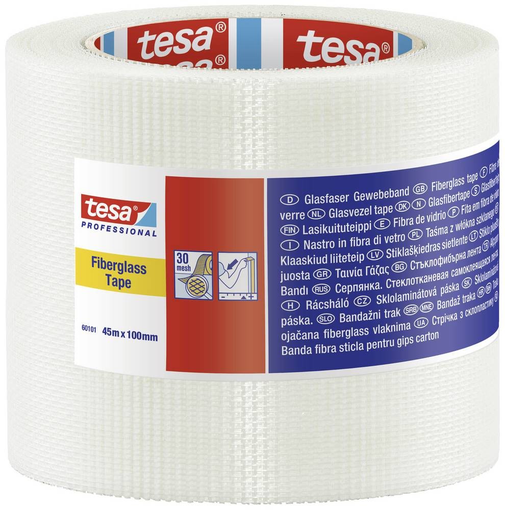 Tesa 60101-00003-00 Gewebeklebeband tesa Professional Weiß (L x B)
