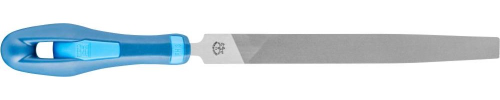 PFERD 11216158 Werkstattfeile Flachspitz Hieb 3 incl. Ergonomie-