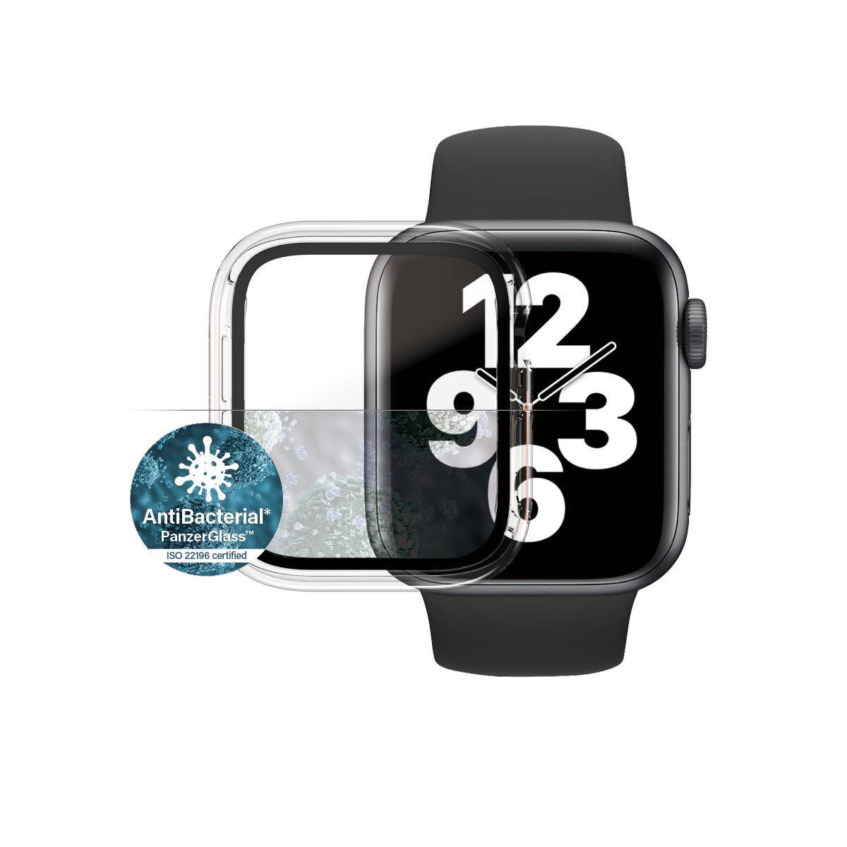 PanzerGlass Full body Case Transparent Apple Watch Series SE 3 | 6