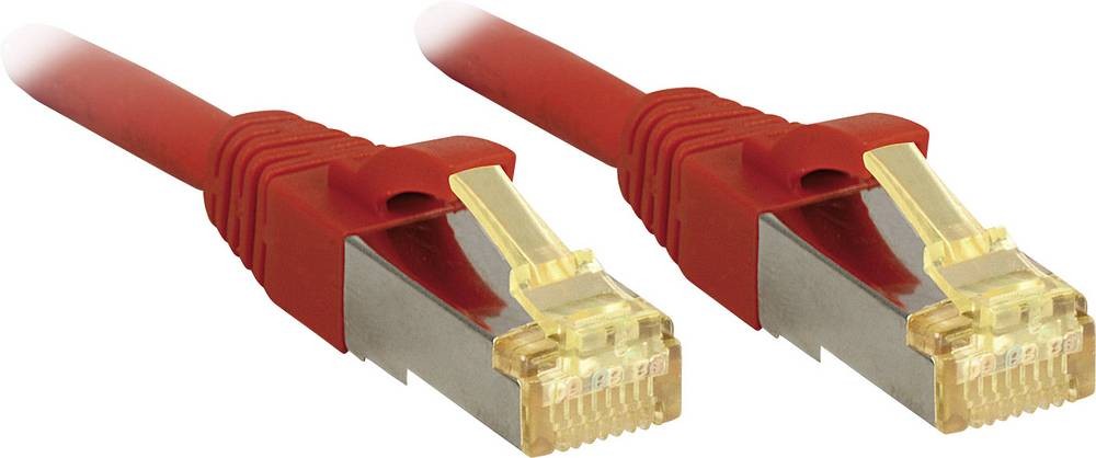 Lindy 47297 networking cable Red 7.5 m Cat7 S/FTP (S-STP) - Lindy