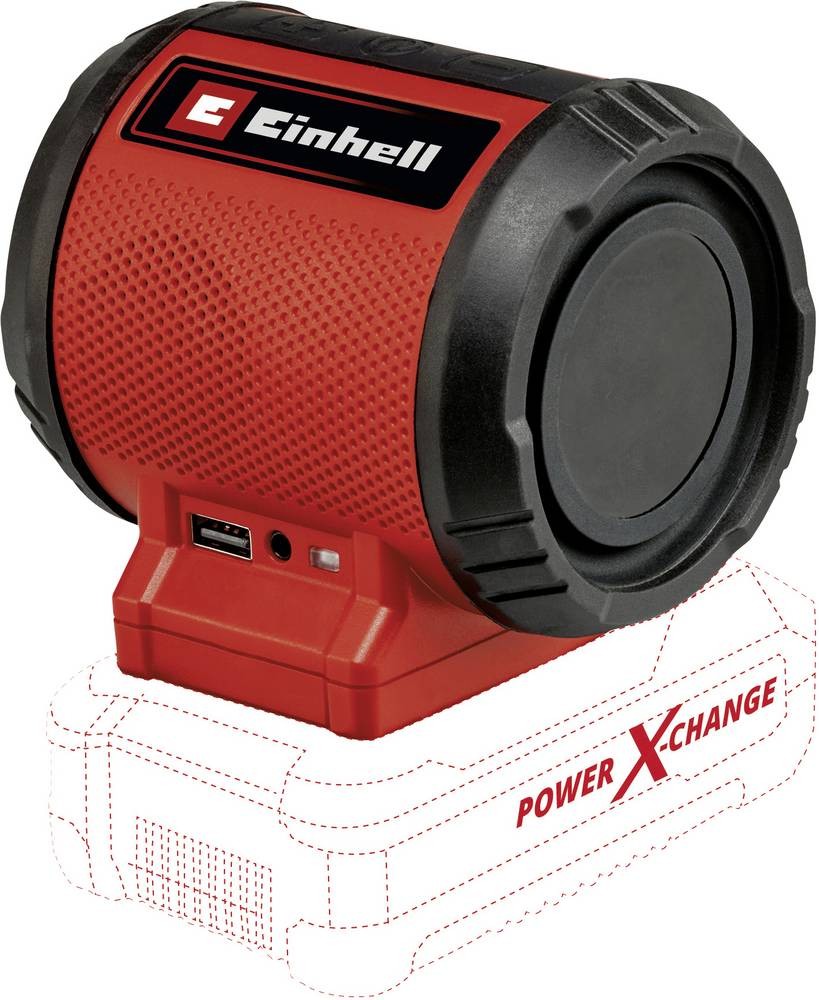 Einhell TC-SR 18 Li BT - Solo Black, Red 3 W - Einhell TC-SR 18 Li BT