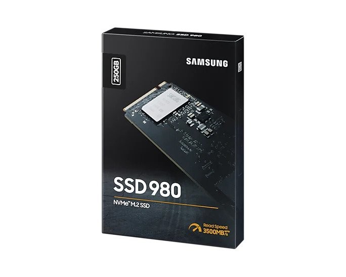 Samsung 980 250 GB M.2 PCI Express 3.0 NVMe V-NAND MLC - Samsung 980,