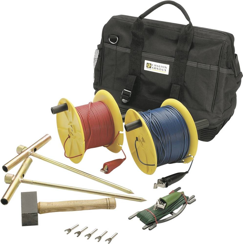 Chauvin Arnoux Earth Tester Kit - Chauvin Arnoux Earth Tester Kit