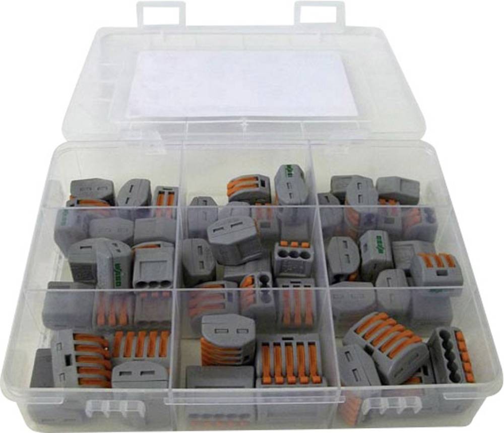 WAGO WA-741-744 Verbindungsklemmen-Sortiment flexibel: 0.08-2.5mm²