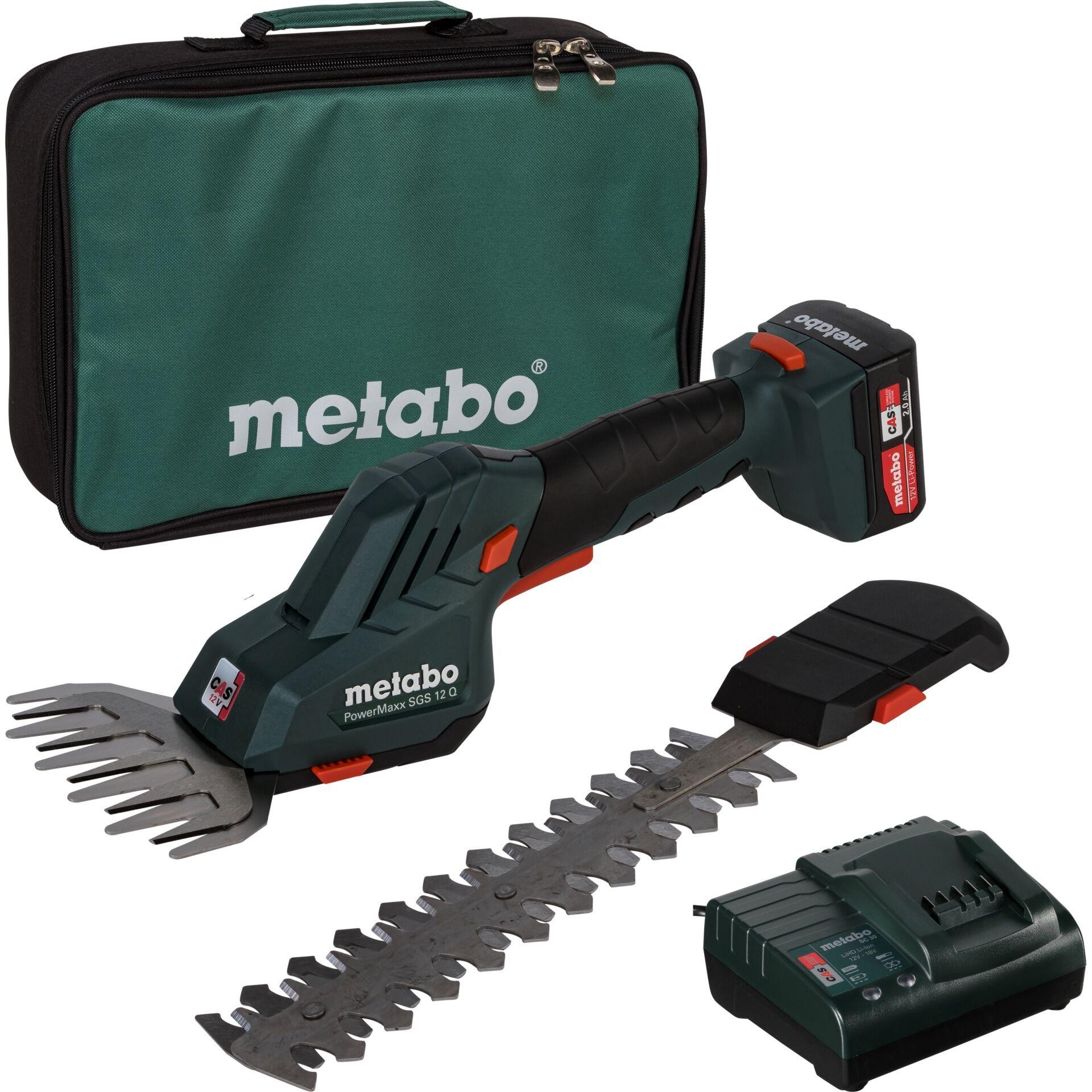 Metabo POWERMAXX SGS 12 Q cordless grass shear 11.5 cm 12 V Lithium-