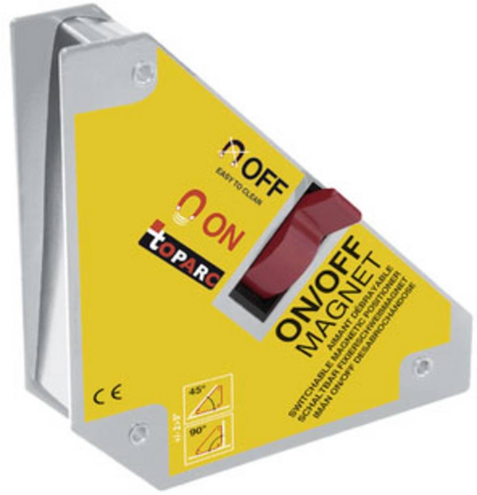 Toparc 044197 Winkelmagnet Magnet-Sch whitewinkel MAGNETIC D30.90