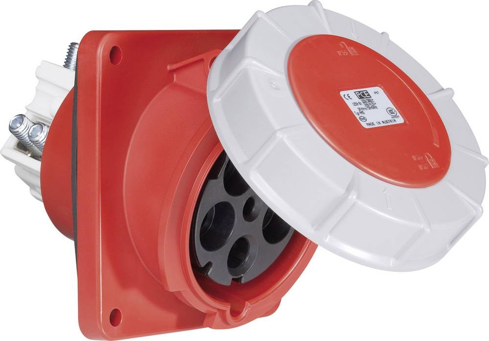 PCE Power Twist 445-6 CEE Anbaudose 125A 5polig 400V 1 pc(s)