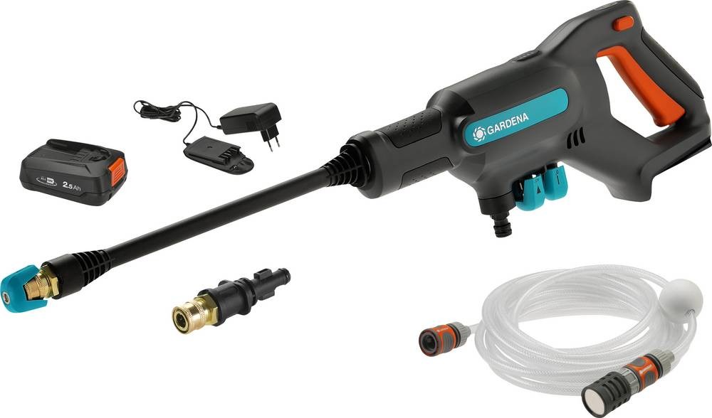 GARDENA 14800-32 Akku-Mitteldruckreinger AquaClean 24/18V P4A Ready-