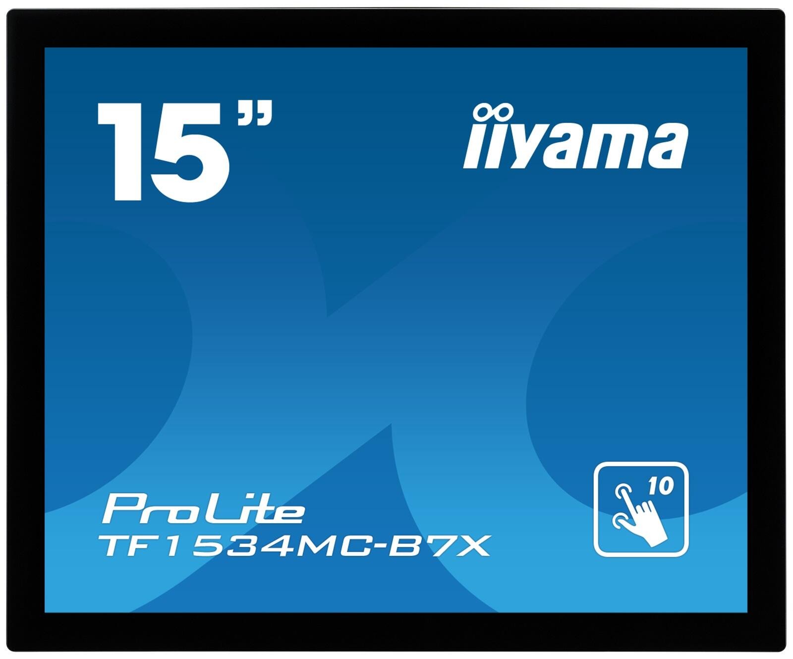 iiyama TF1534MC-B7X écran plat de PC 38,1 cm (15") 1024 x 768 pixels