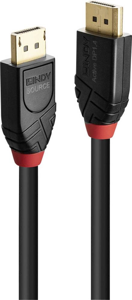 Lindy 41169 cable DisplayPort 10 m Negro - Lindy 41169, 10 m,