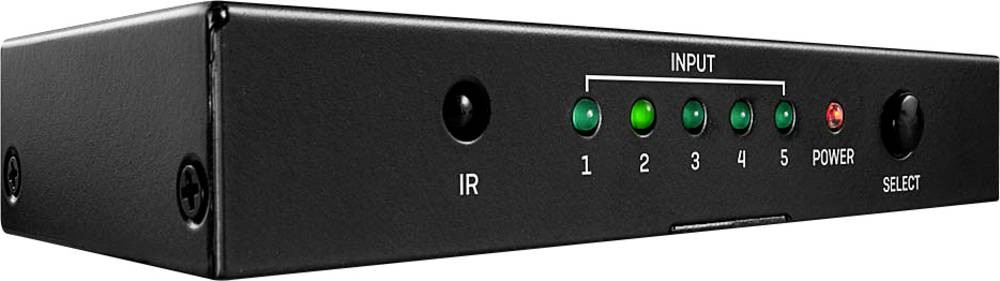 LINDY 5 Port HDMI 18G Switch 5 Port HDMI-Switch mit Fernbedienung