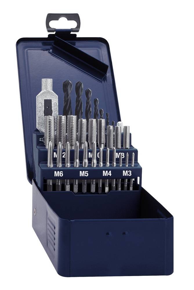 Eventus by Exact 10703MA 5 Handgewindebohrer-Set 15teilig metrisch