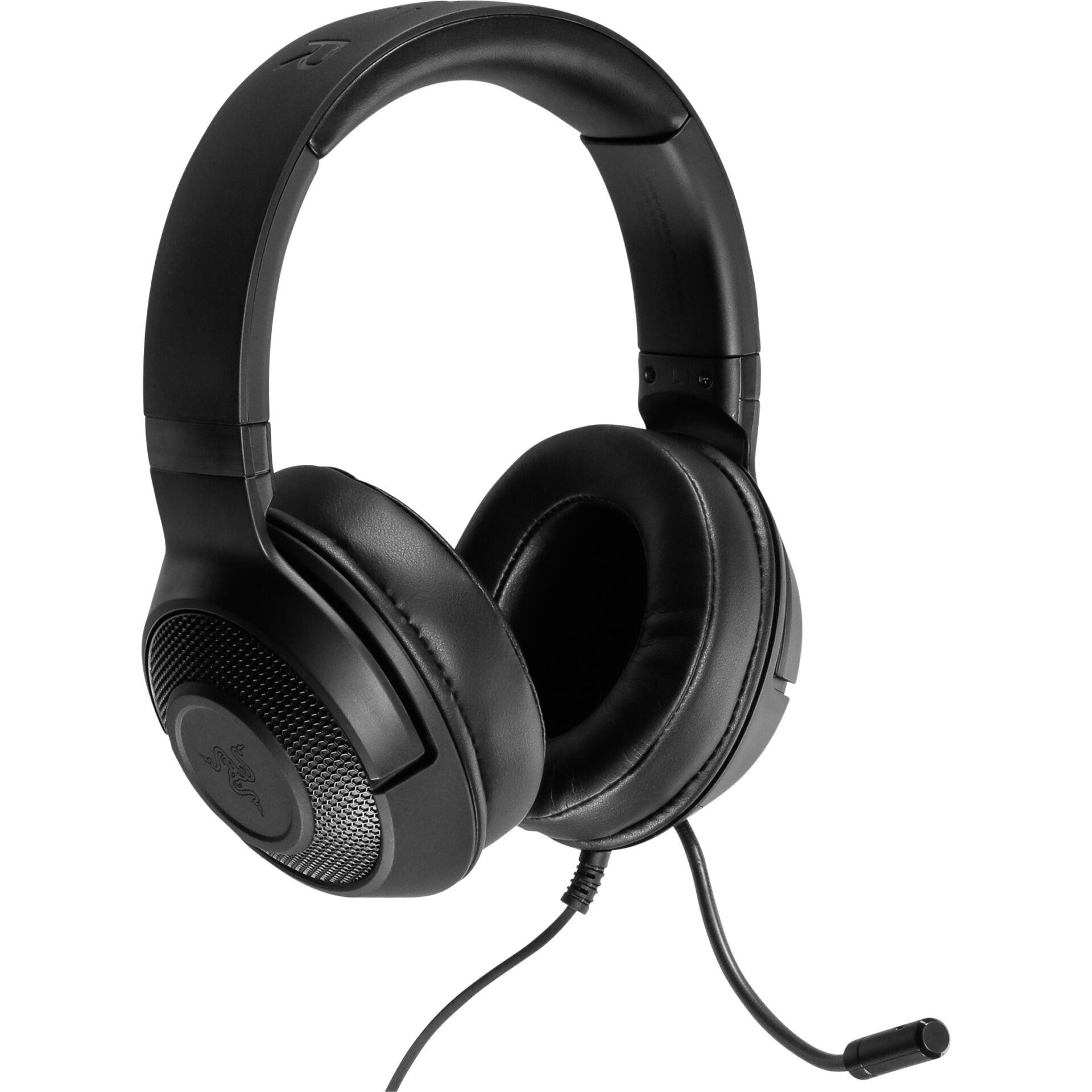 RAZER Kraken X Lite Over Ear Headset kabelgebunden Stereo Schwarz