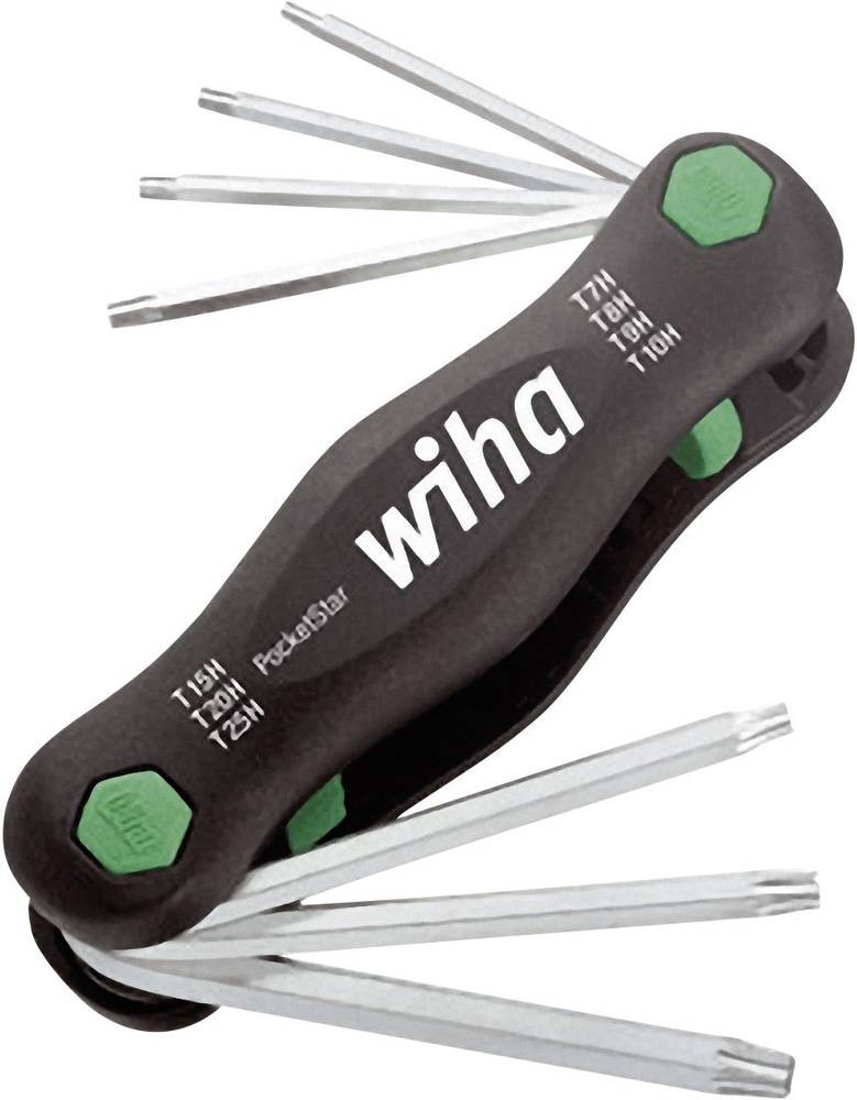 Wiha TORX BO Winkelschraubendreher-Set TR 7, TR 8, TR 9, TR 10, TR 15,