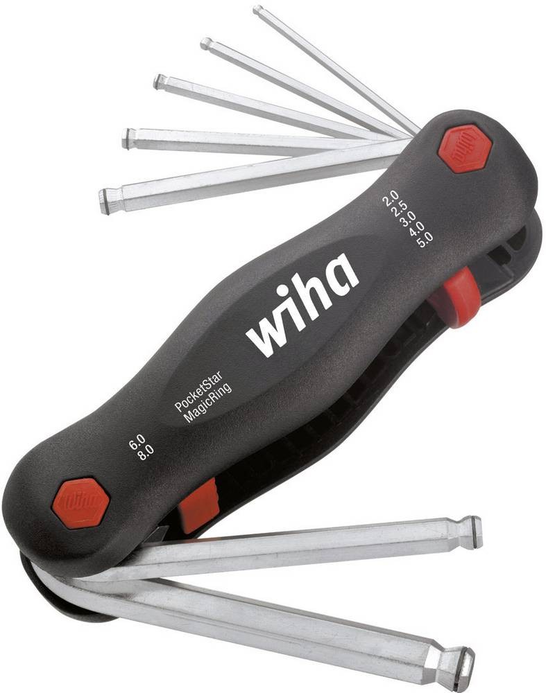Wiha Innen-Sechskant Winkelschraubendreher-Set 2 mm, 2.5 mm, 3 mm, 4