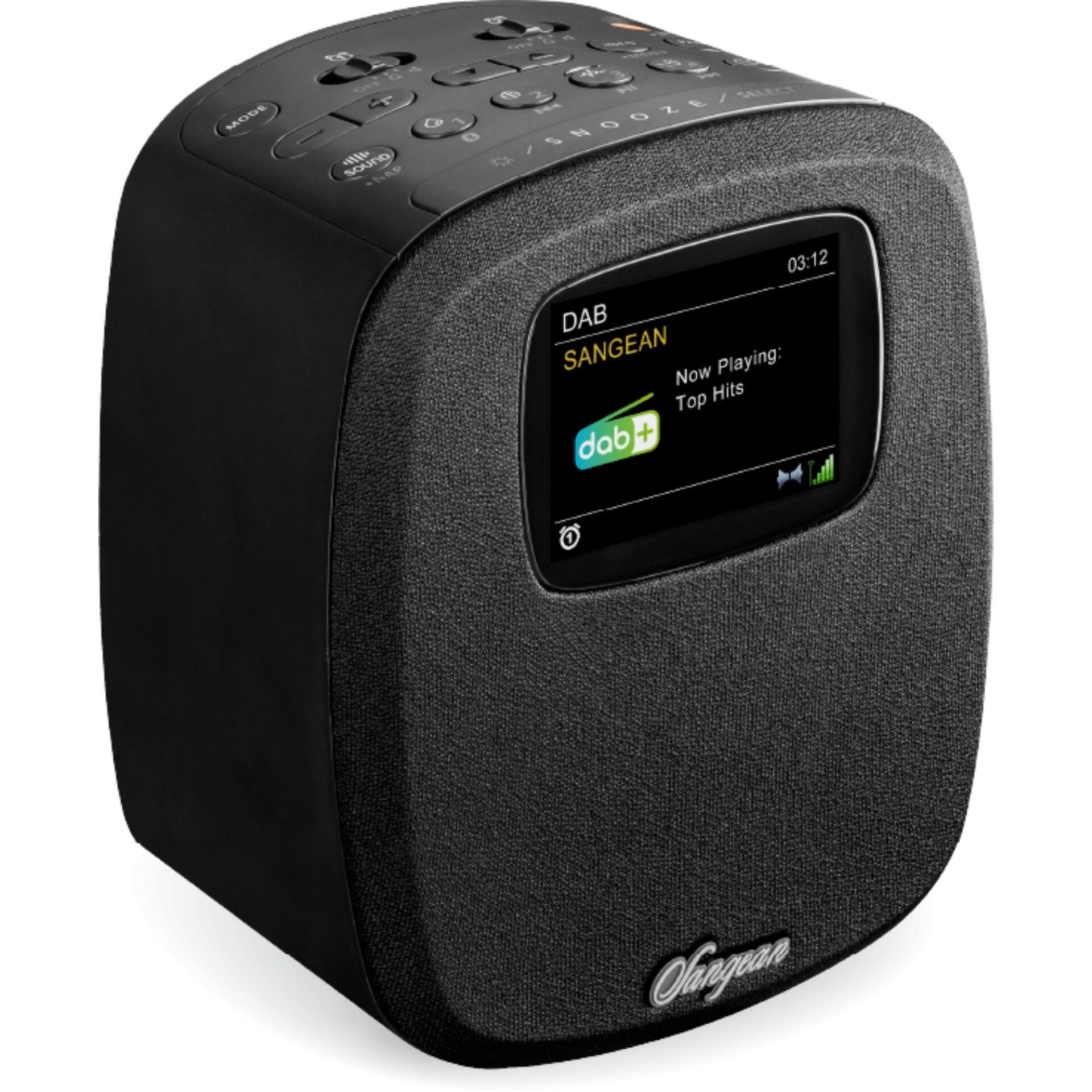 Sangean DCR-83 Personal Analog & digital Black - Sangean DCR-83,