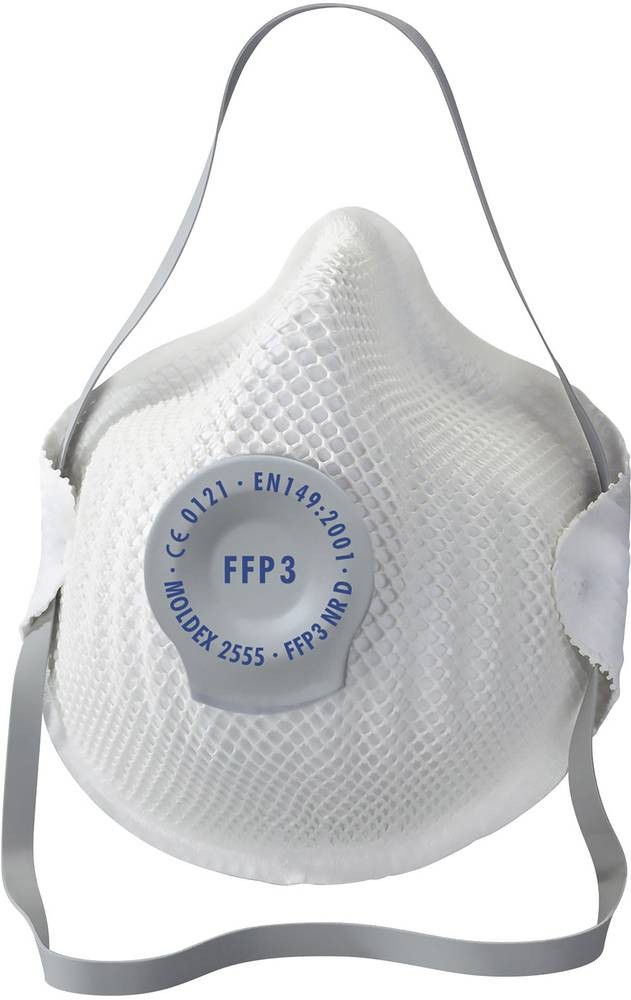 Moldex Klassiker 255555 Feinstaubmaske mit Ventil FFP3 D 5 St. EN 149: