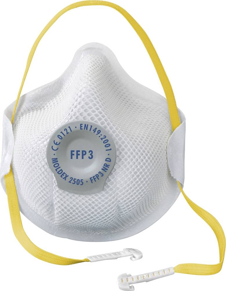 Atemschutzmaske Smart 250501 FFP3/V NR D m.Ausatemventil MOLDEX