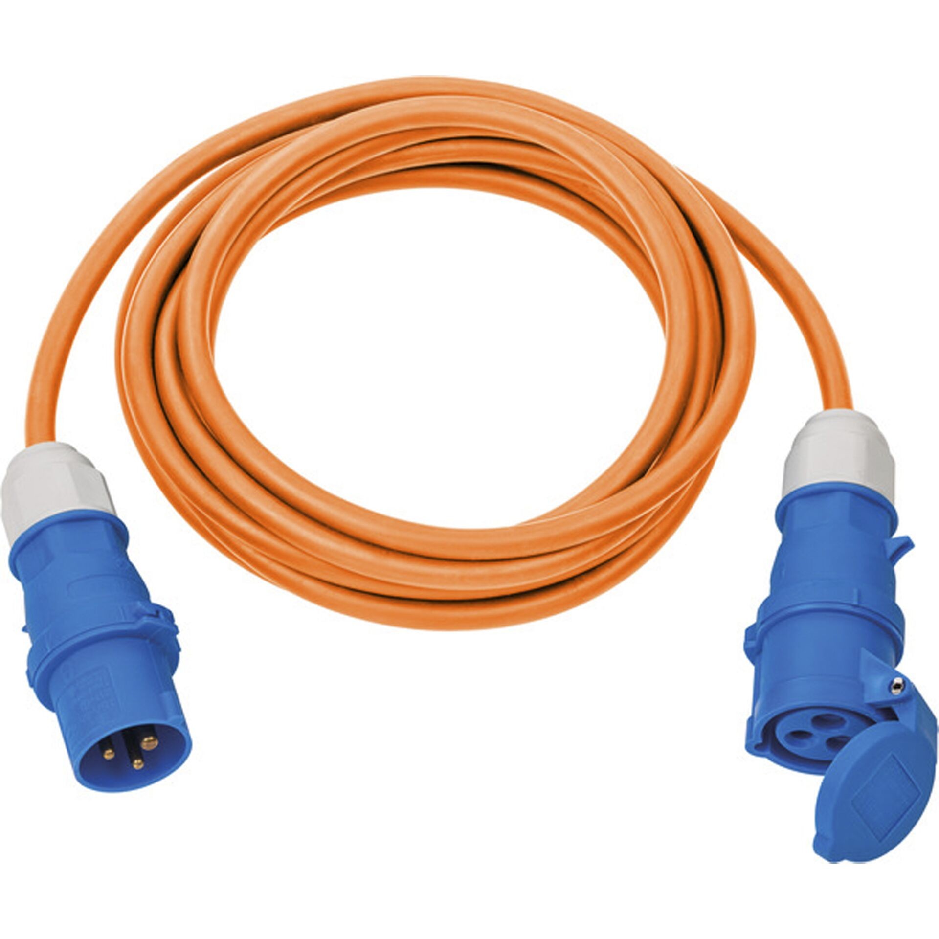 Brennenstuhl 1167650605 Strom Camping-CEE-extension cable 16 A Orange