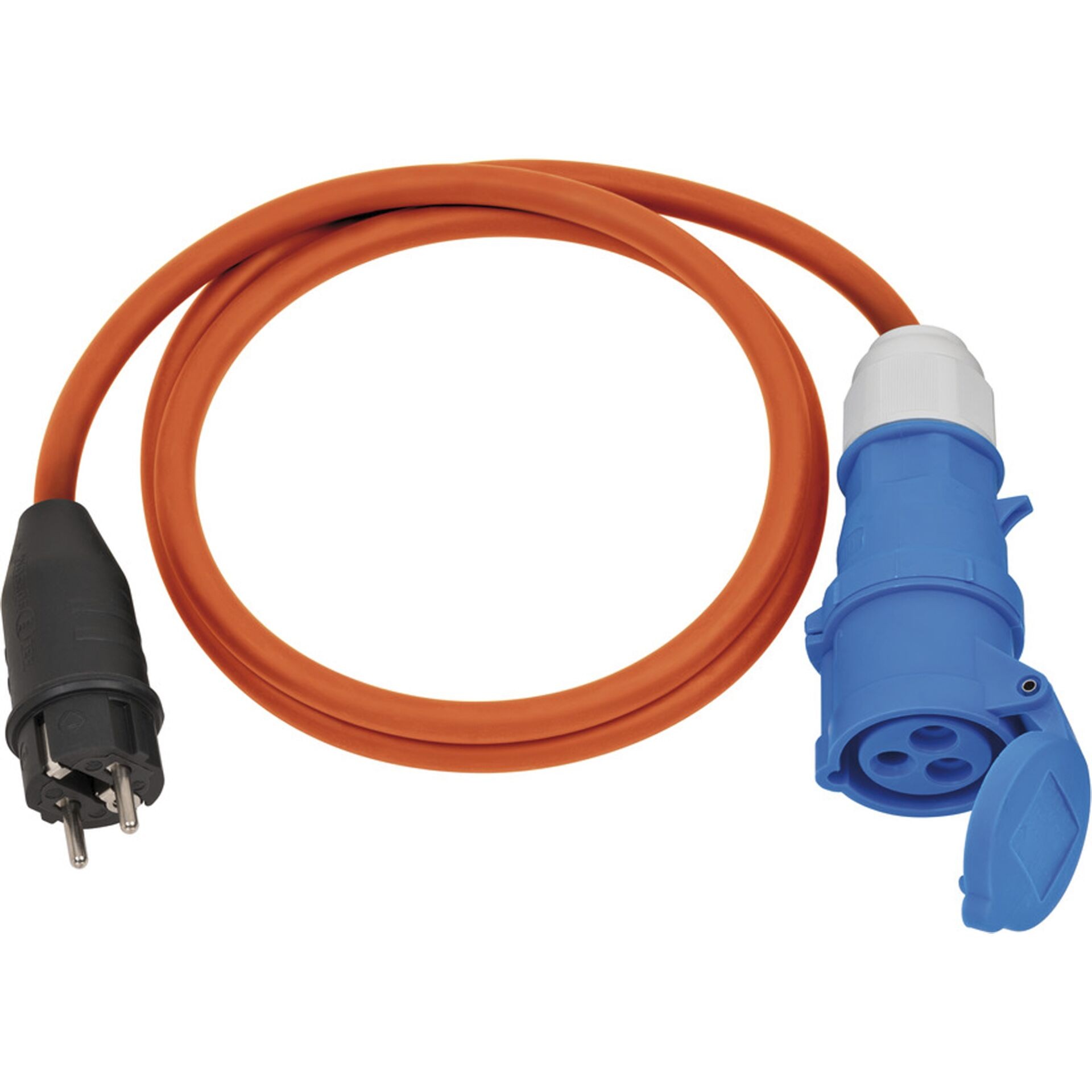 Brennenstuhl Camping-CEE-adaptorcable H07RN-F 3G2,5 L.1,5m orange m.