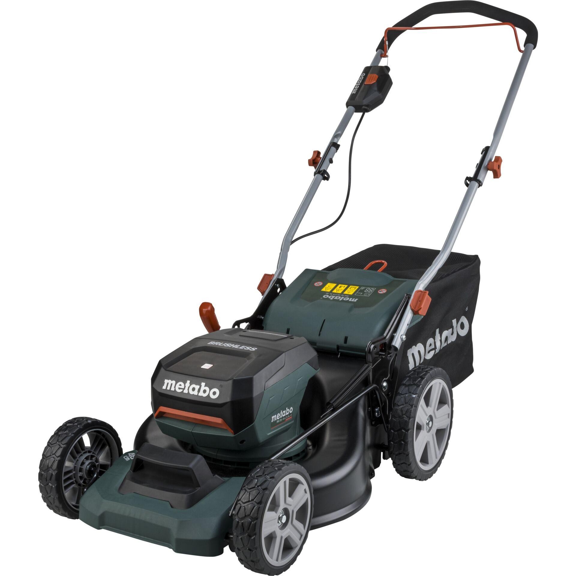 Metabo RM 36-18 LTX BL 46 lawn mower Push lawn mower Battery Green -