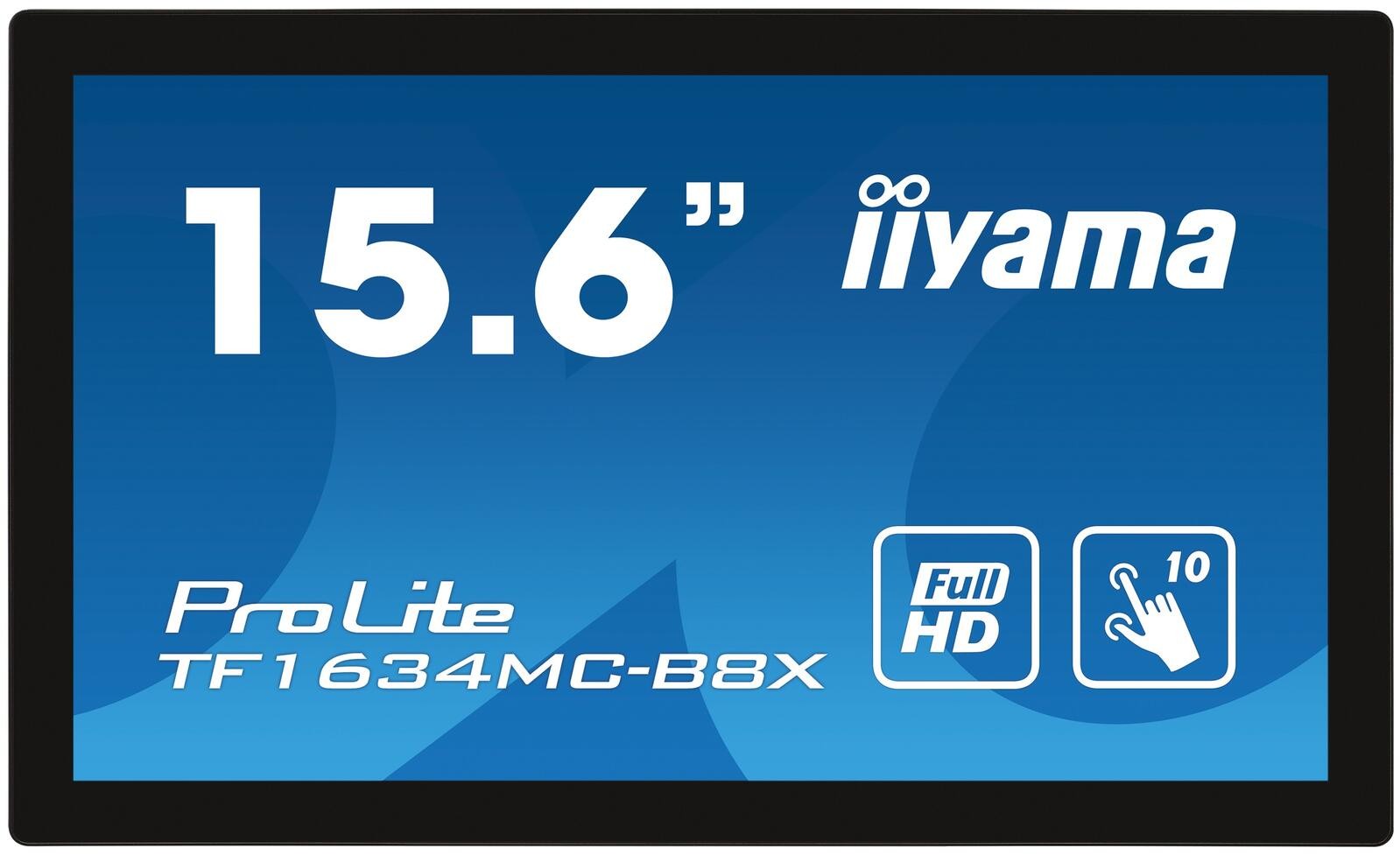 iiyama ProLite TF1634MC-B8X computer monitor 39.6 cm (15.6") 1920 x