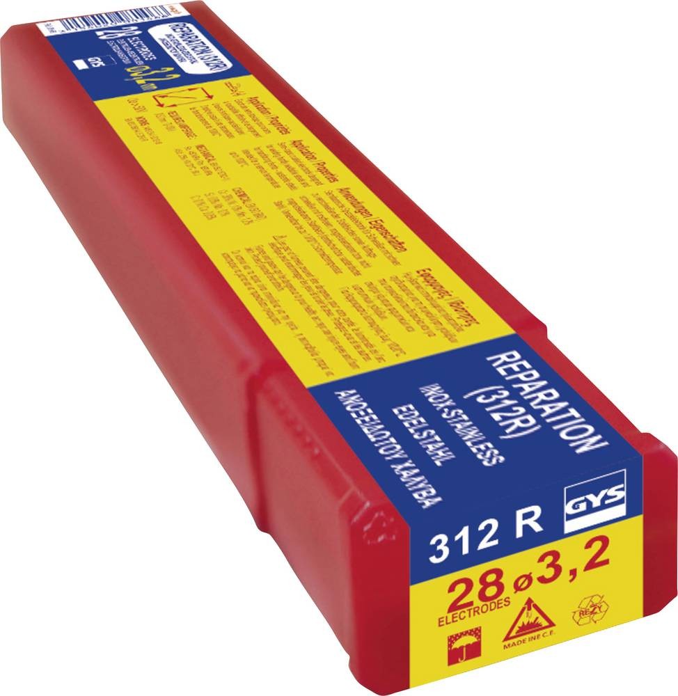 GYS 312 R Sch whiteelektroden 28 St. (Ø x L) 3.2mm x 350mm