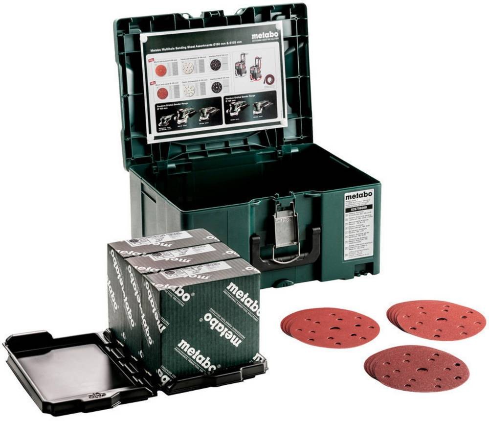 Metabox Schleifmittel-Set Ø150 mm Metabo 626756000