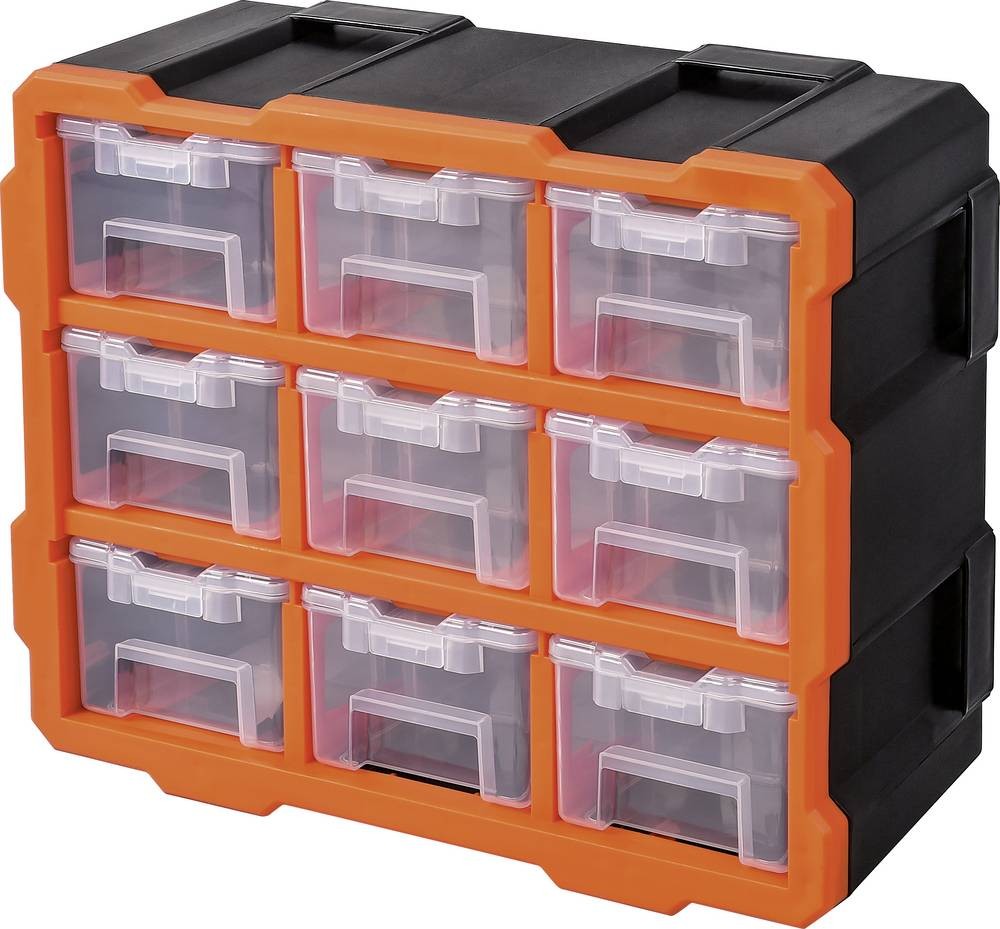 Alutec Sortimentskoffer-Set (L x B x H) 38 x 17 x 32mm variable