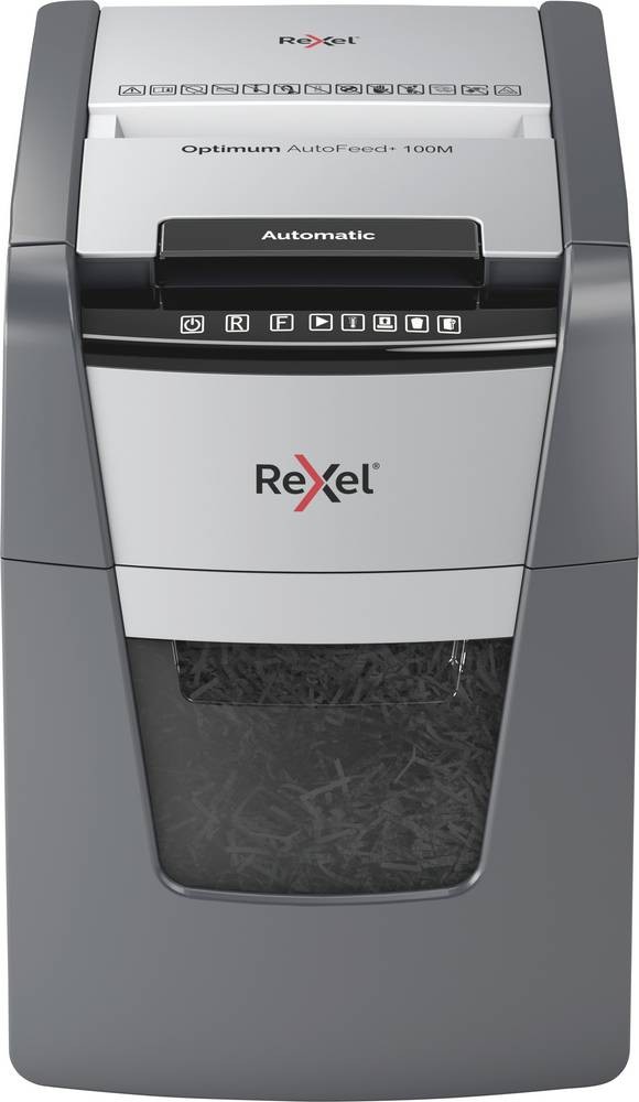 Rexel Optimum Auto+ 100M paper shredder Micro-cut shredding 55 dB 22