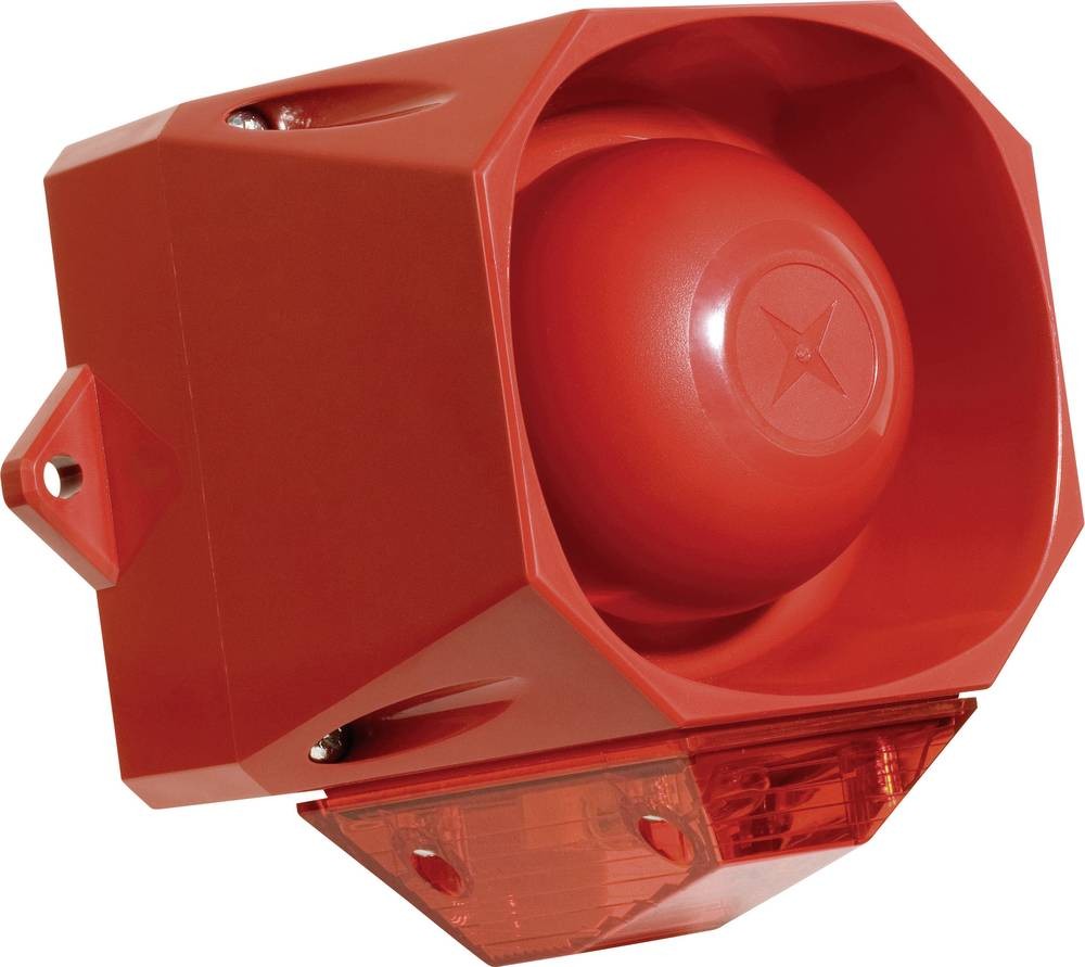 ComPro Kombi-Signalgeber Asserta Midi AV Blinklicht, Dauerton 110 dB