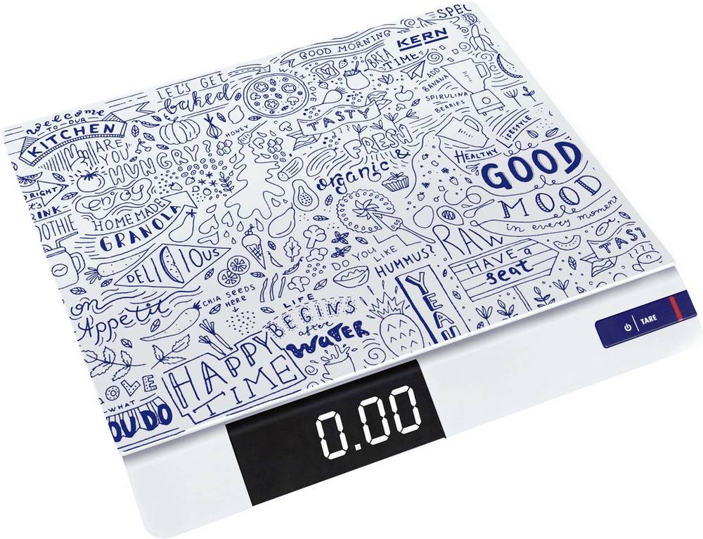KERN & SOHN Küchenwaage White, Blue - KERN & SOHN Küchenwaage,